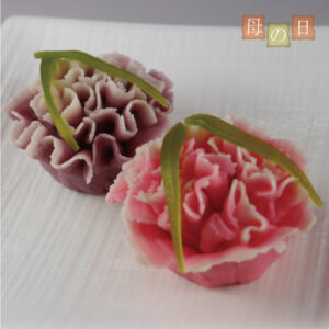 母の日　カーネーション和菓子